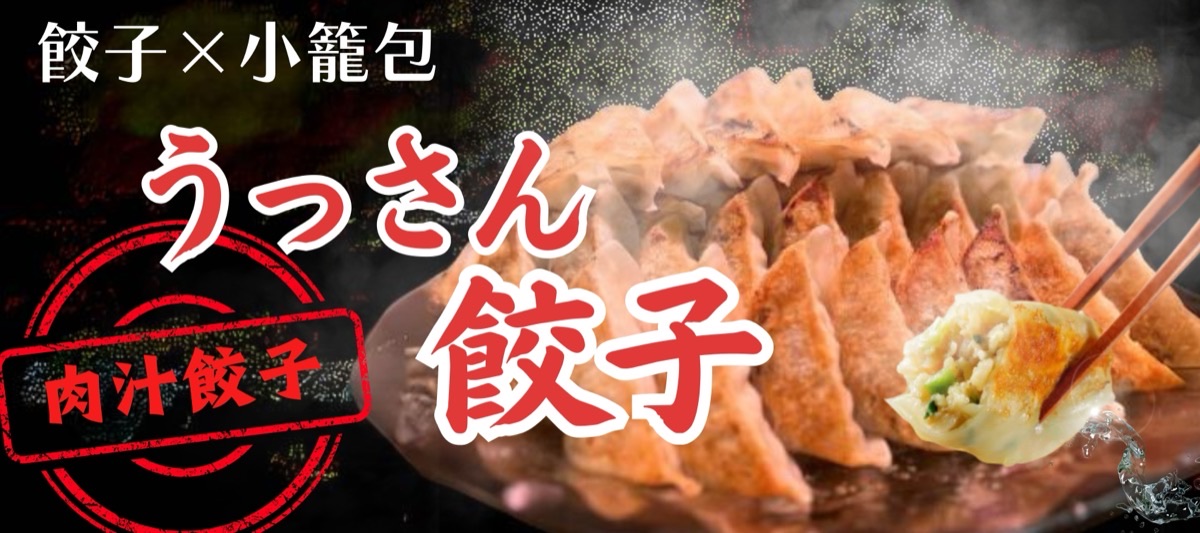 うっさん餃子 後幕デザイン